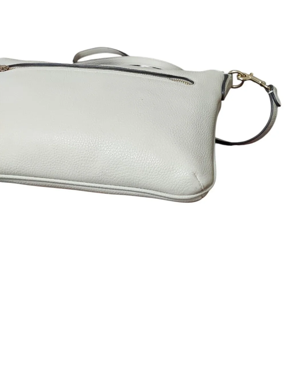 Coach Polly Leather Turnlock Crossbody W/ Gold Tone HW Gently Loved Made In 2020